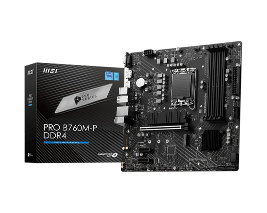 MSI PRO B760M-P DDR4 MOTHERBOARD