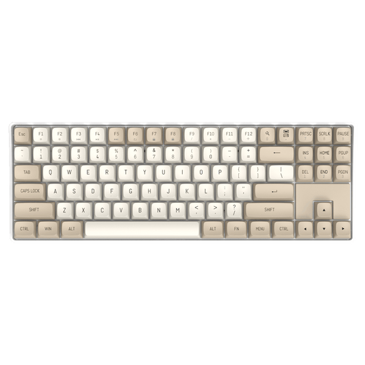 Darkflash GD87 Mechanical keyboard - Milky & Brown